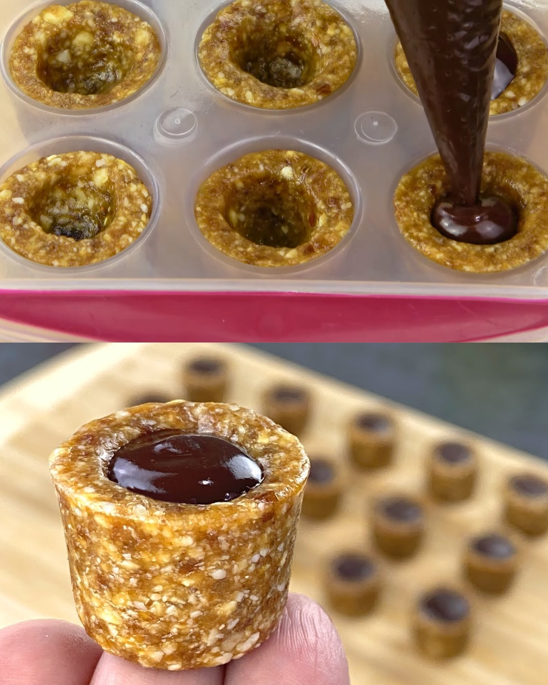 Cashew-Date Chocolate Bites