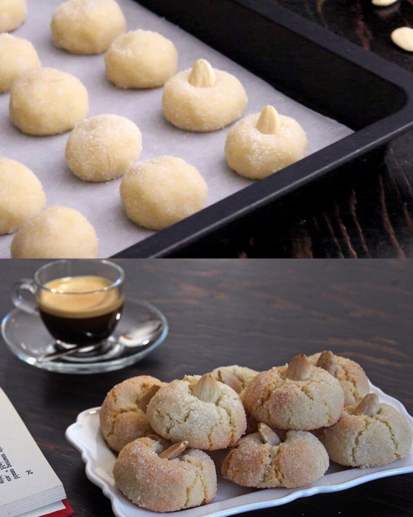 Classic Italian Amaretti Cookies Recipe finished dish