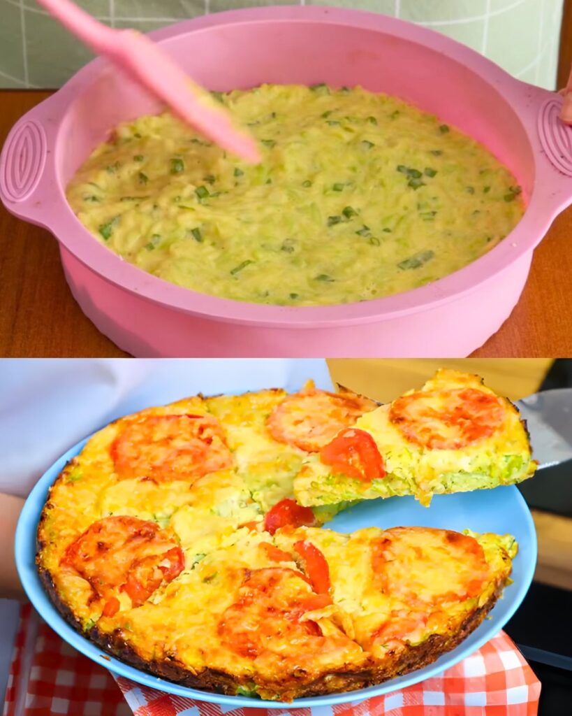 Zucchini Pizza