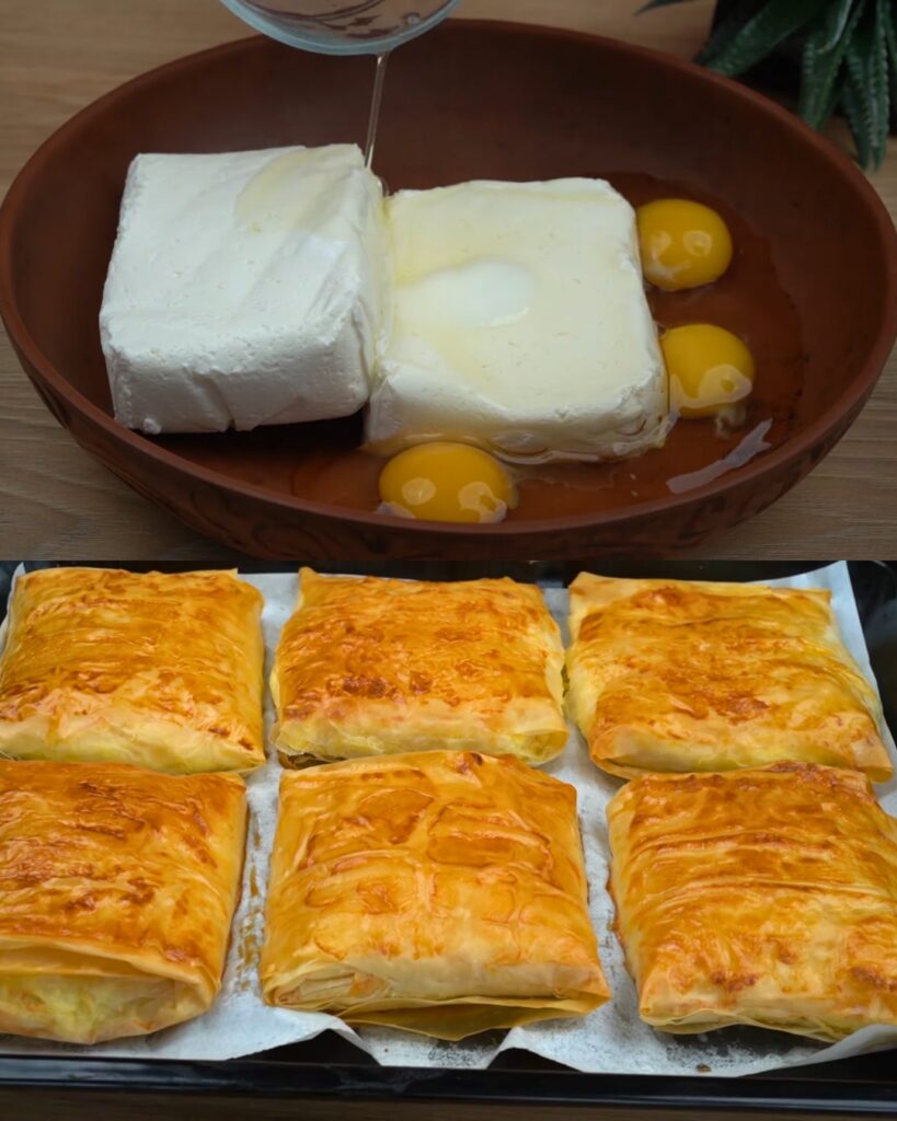 Cottage Cheese Fillo Tart finished dish