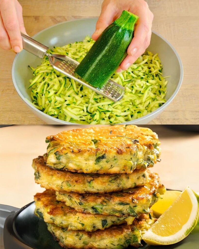 Zucchini Fritters with Herbs and Feta