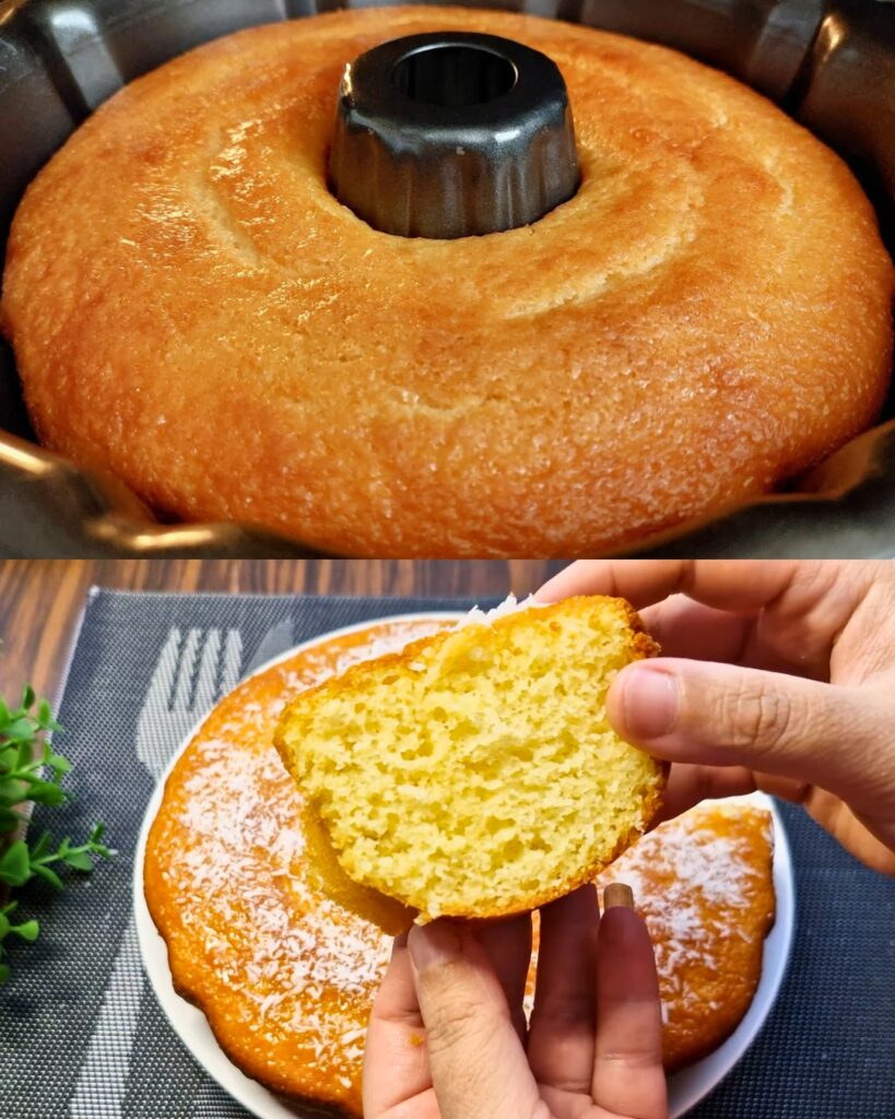 Lemon Yogurt Cake finished dish