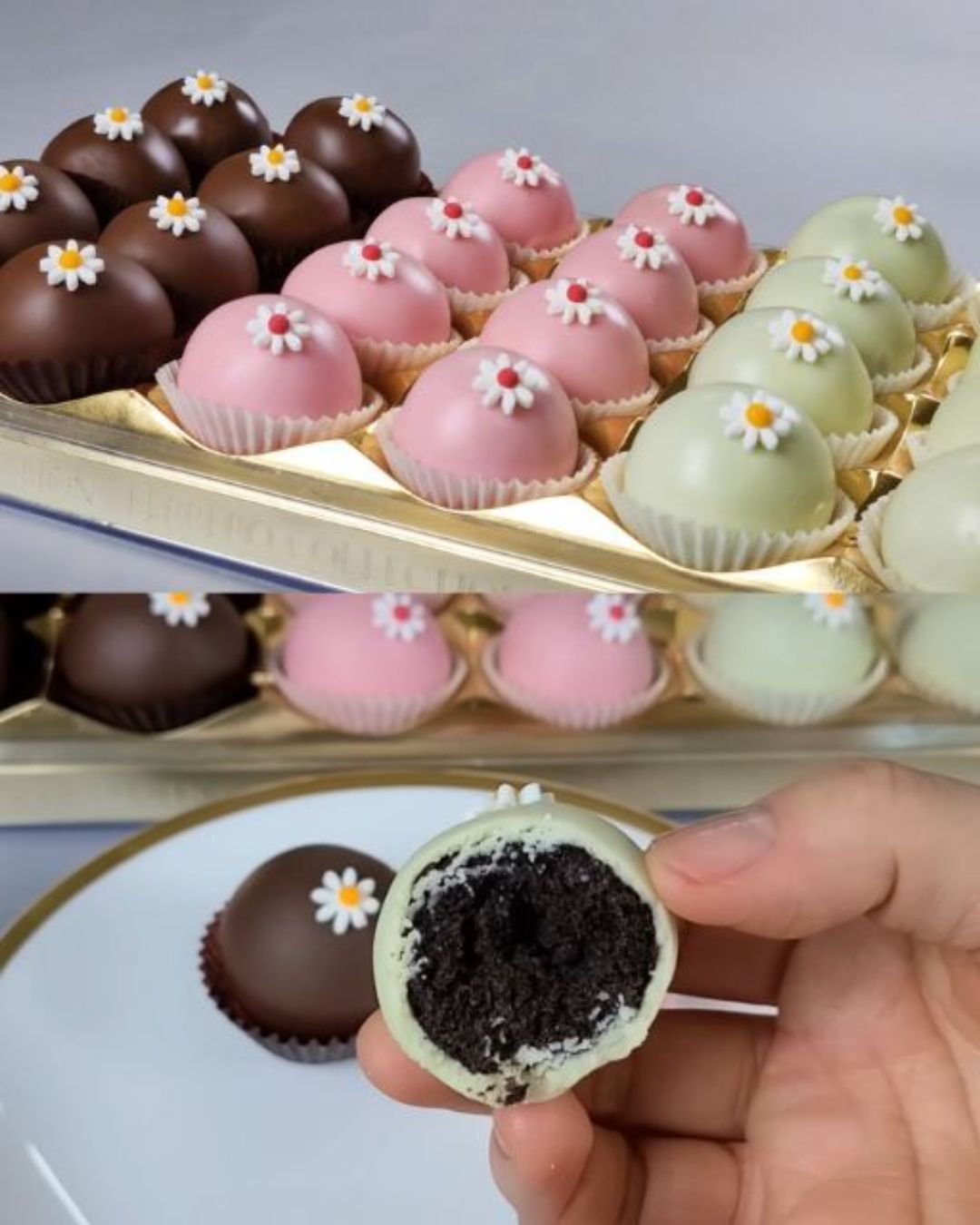 Oreo White Chocolate Truffles Recipe