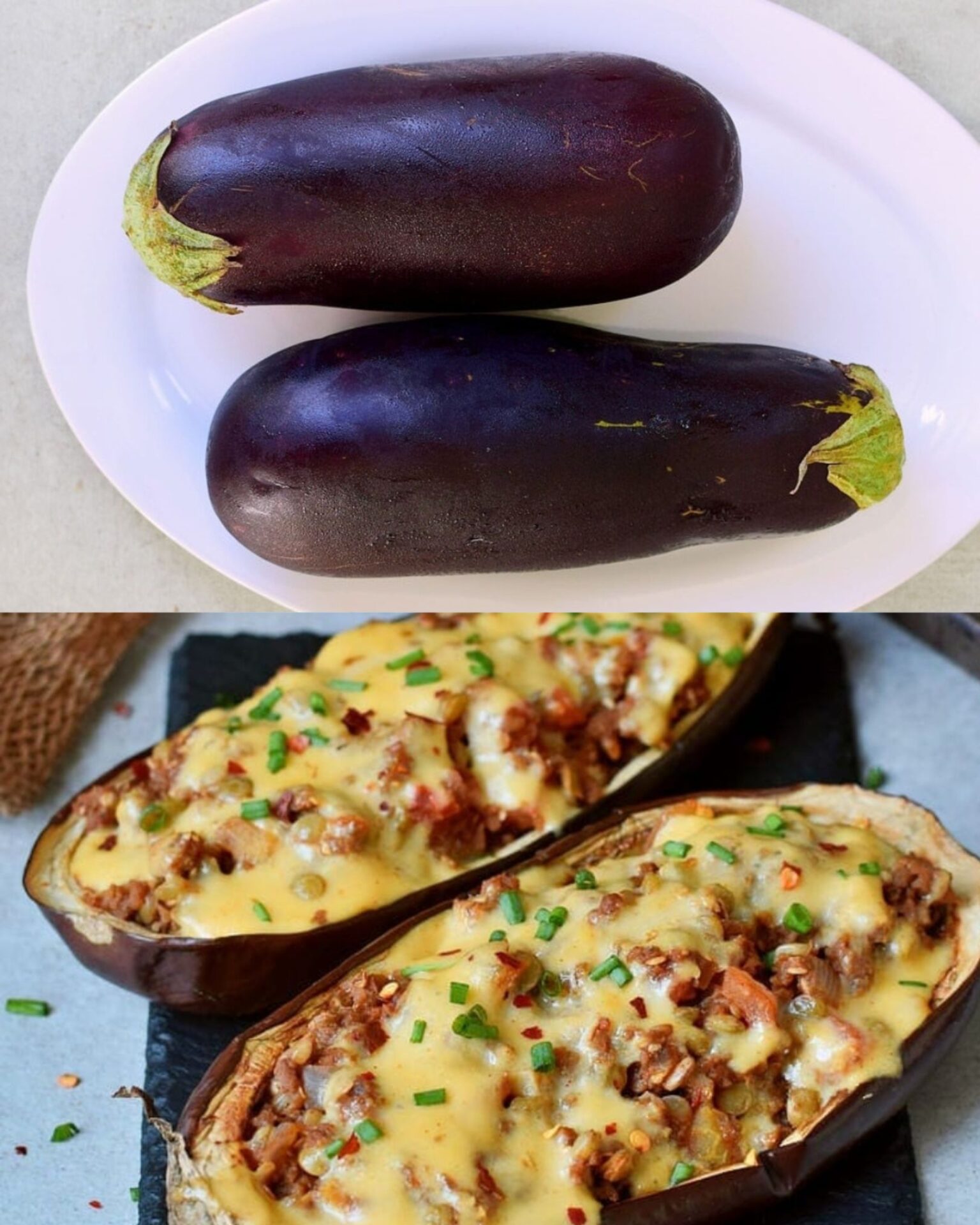 Vegan Eggplant and Lentil Casserole