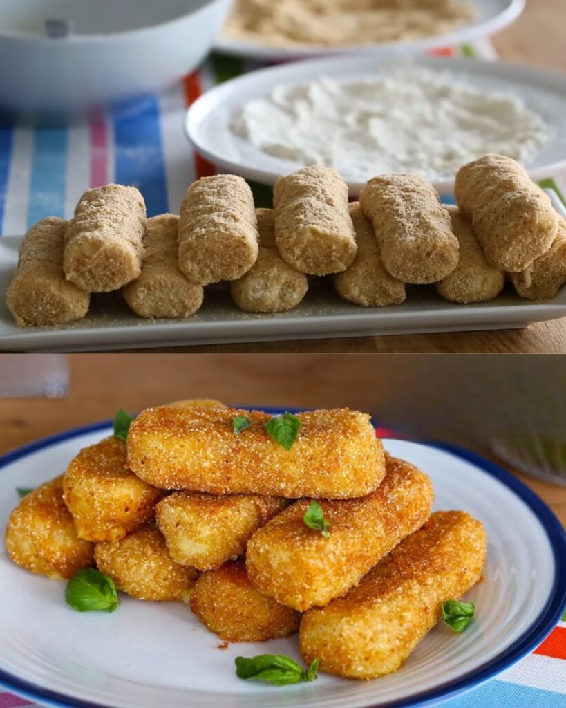 Easy Potato Croquettes finished dish