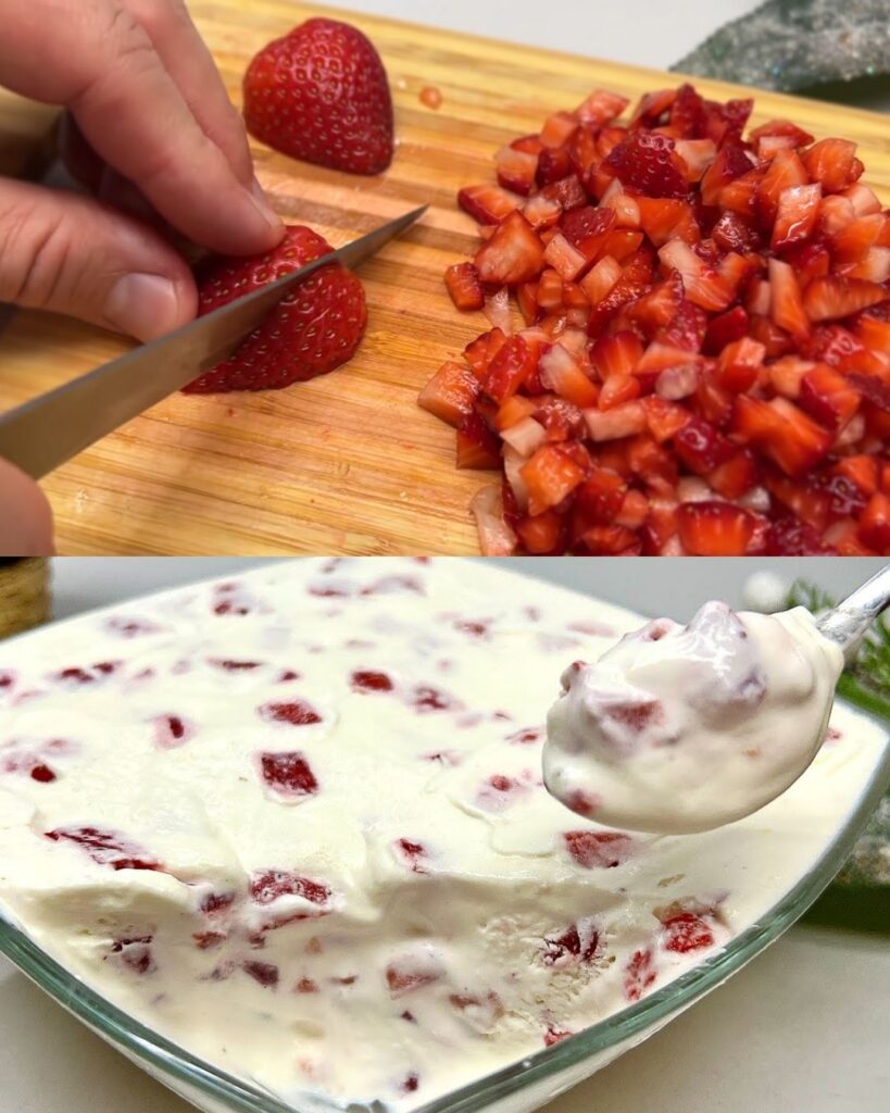Easy Strawberry Cream Dessert