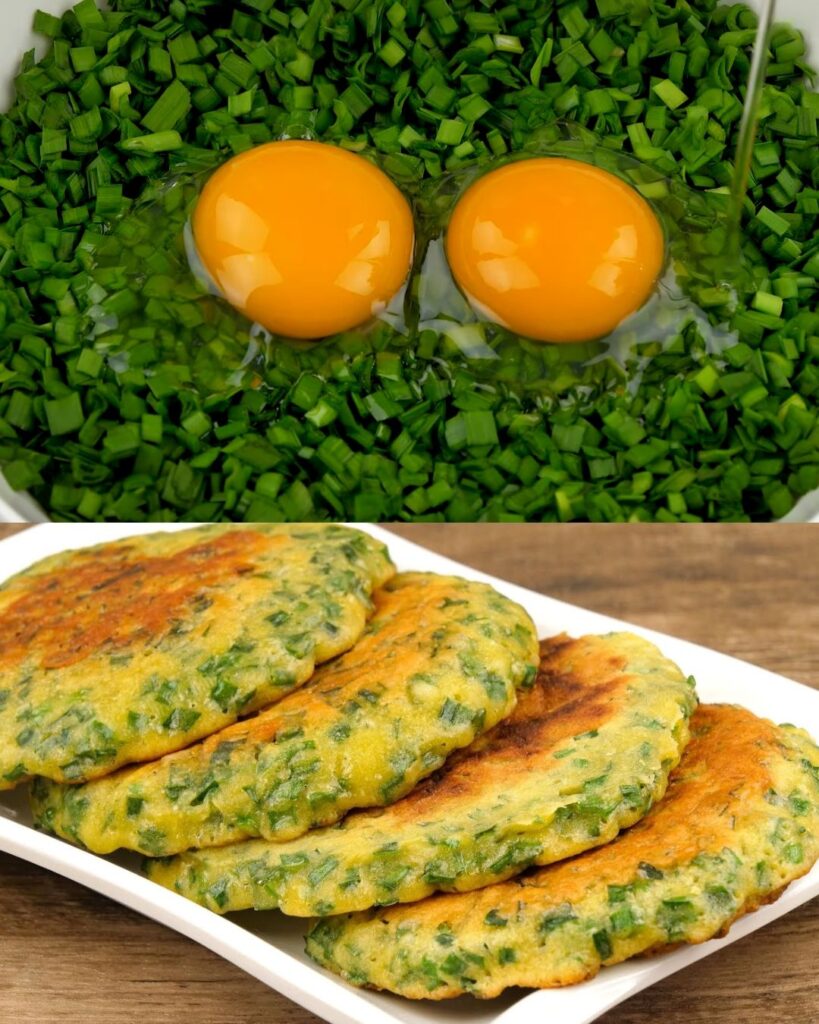 Chive Pancakes: A Savory Delight