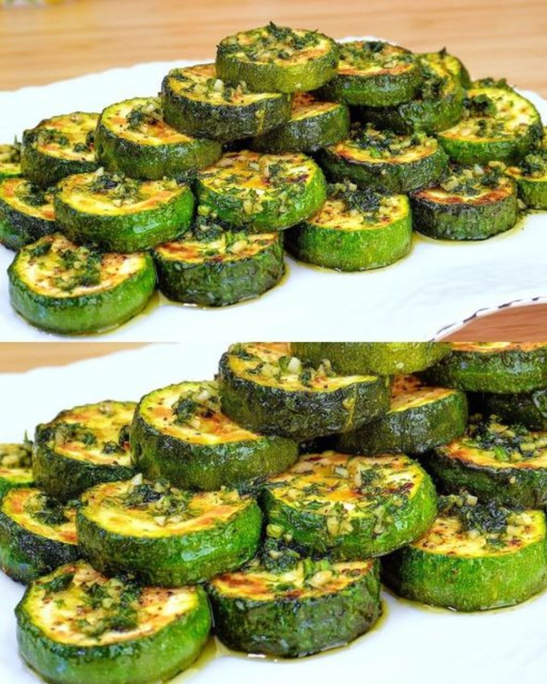 Garlic Zucchini with Herbs