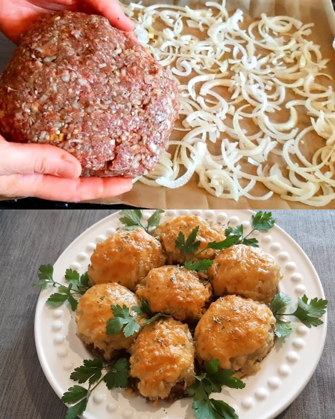 Layered Minced Meat and Potato Casserole
