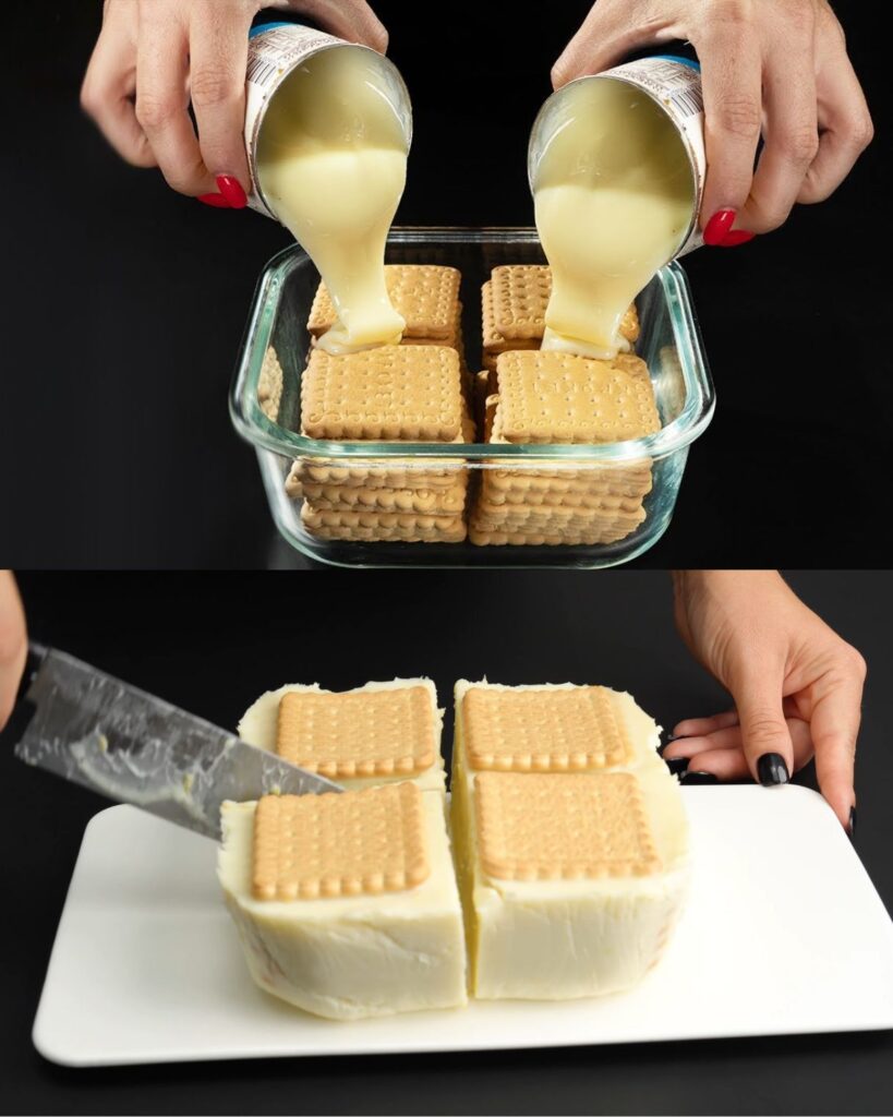 Creamy Milk and Cookie Delight
