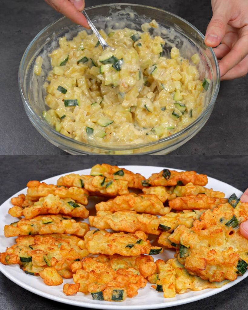 Crispy Zucchini and Potato Fritters