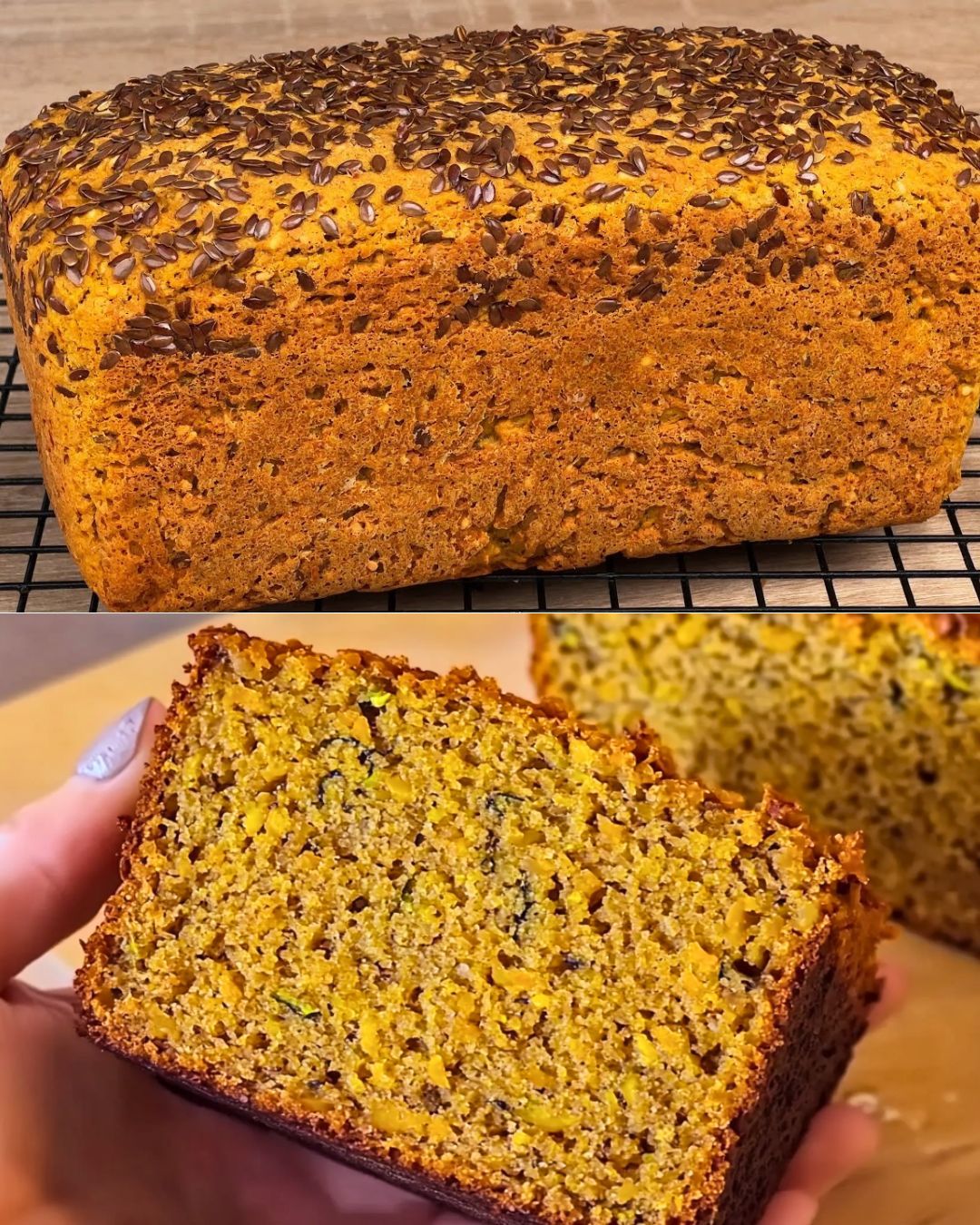 Hearty Zucchini and Carrot Seed Bread