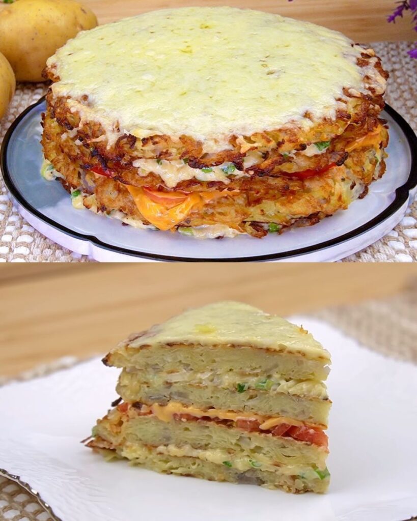 Cheesy Potato and Egg Casserole finished dish