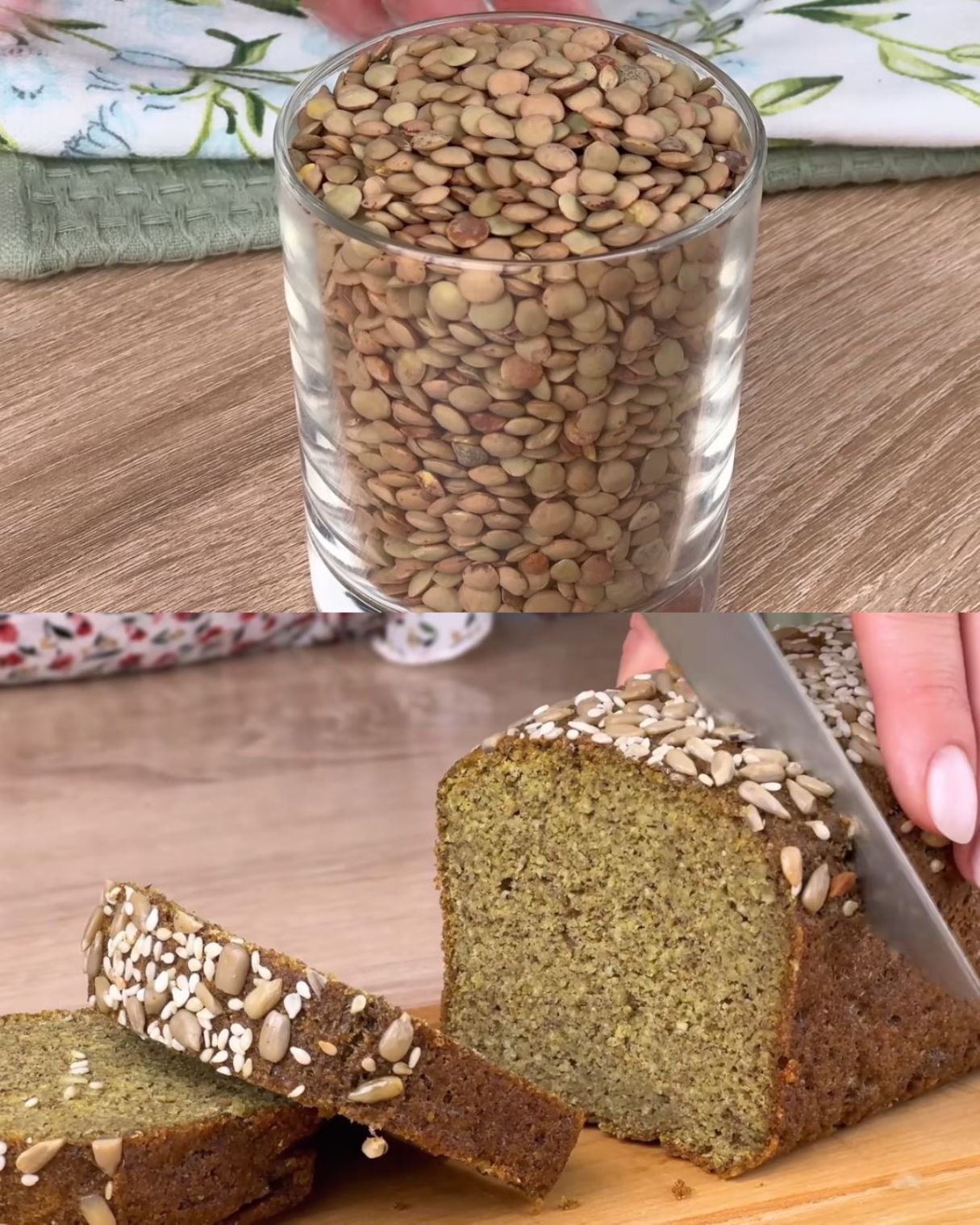 Lentil Patties with Flax Seeds and Spices