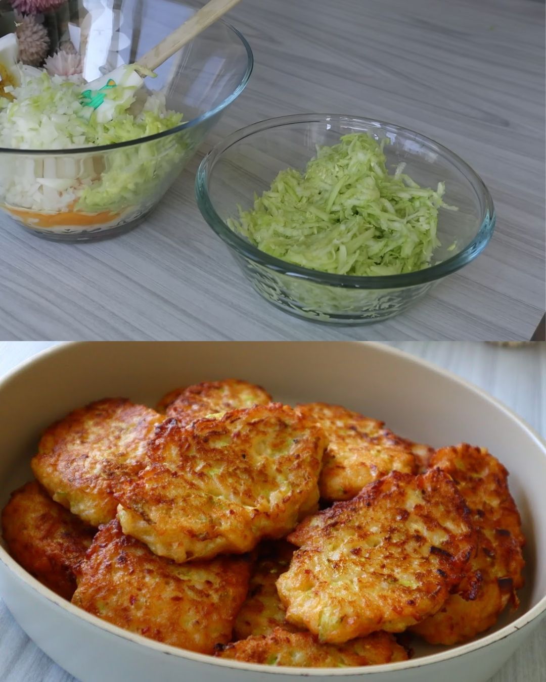 Zucchini and Rice Fritters with Garlic Yogurt