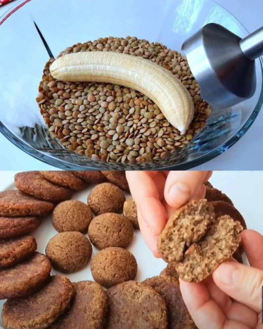 Lentil and Banana Patties