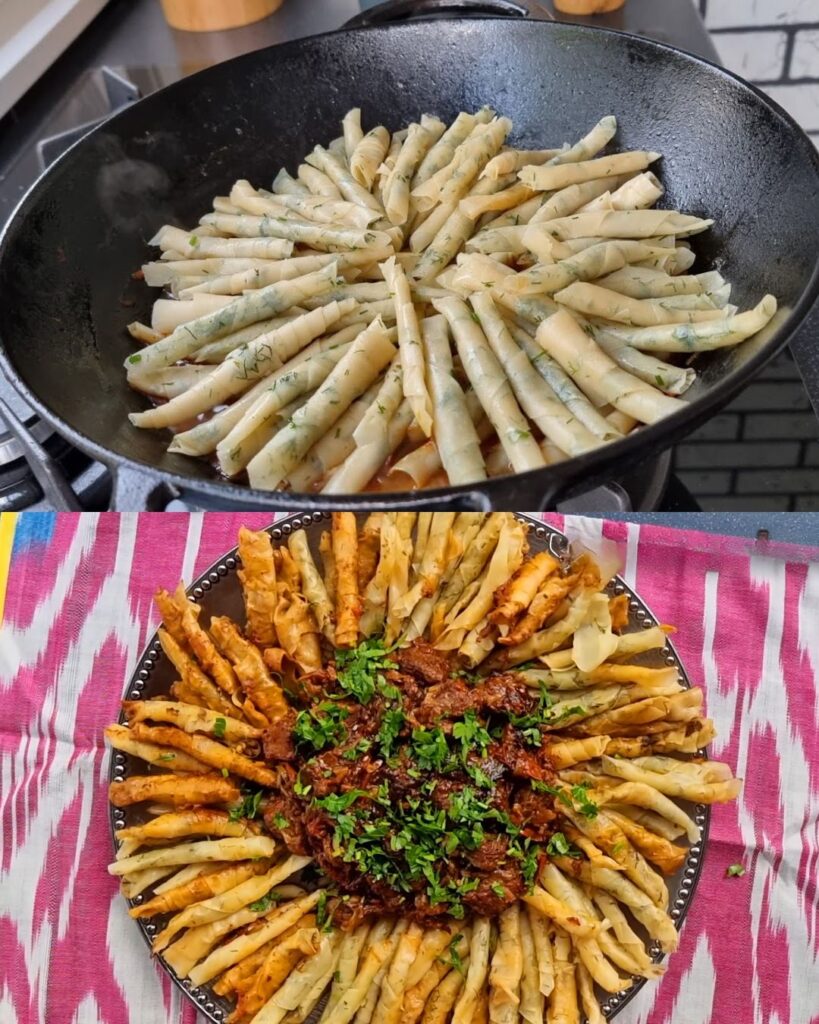 Kazakh Dish “Zhayma” – A Delicious Meal for Lunch or Dinner