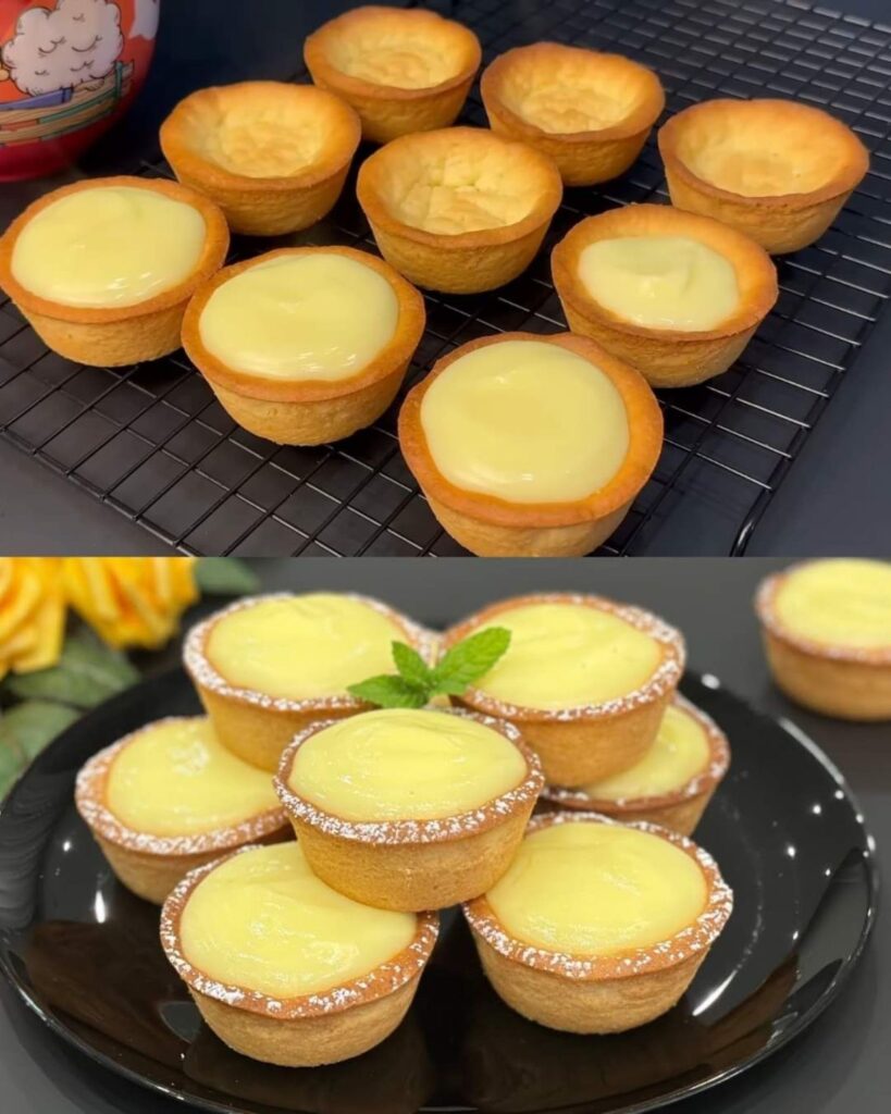 Lemon Custard Baskets