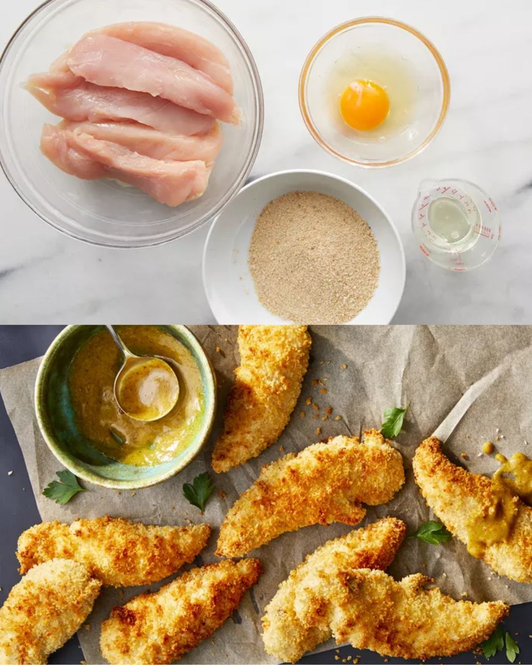 Crispy Breaded Chicken Tenderloins