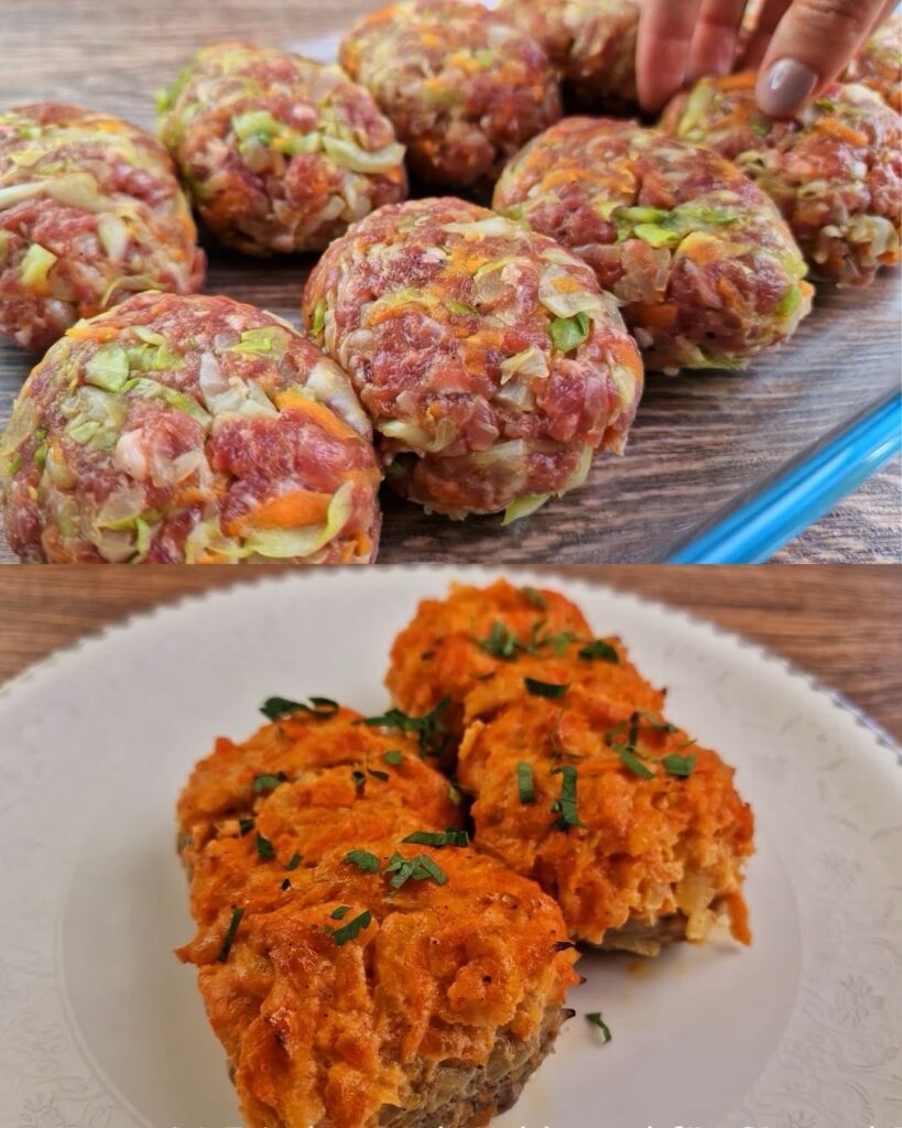 Cabbage and Meatball Casserole