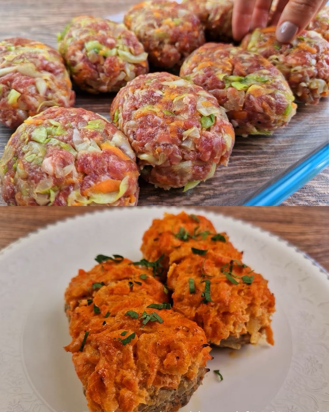 Cabbage and Meatball Casserole