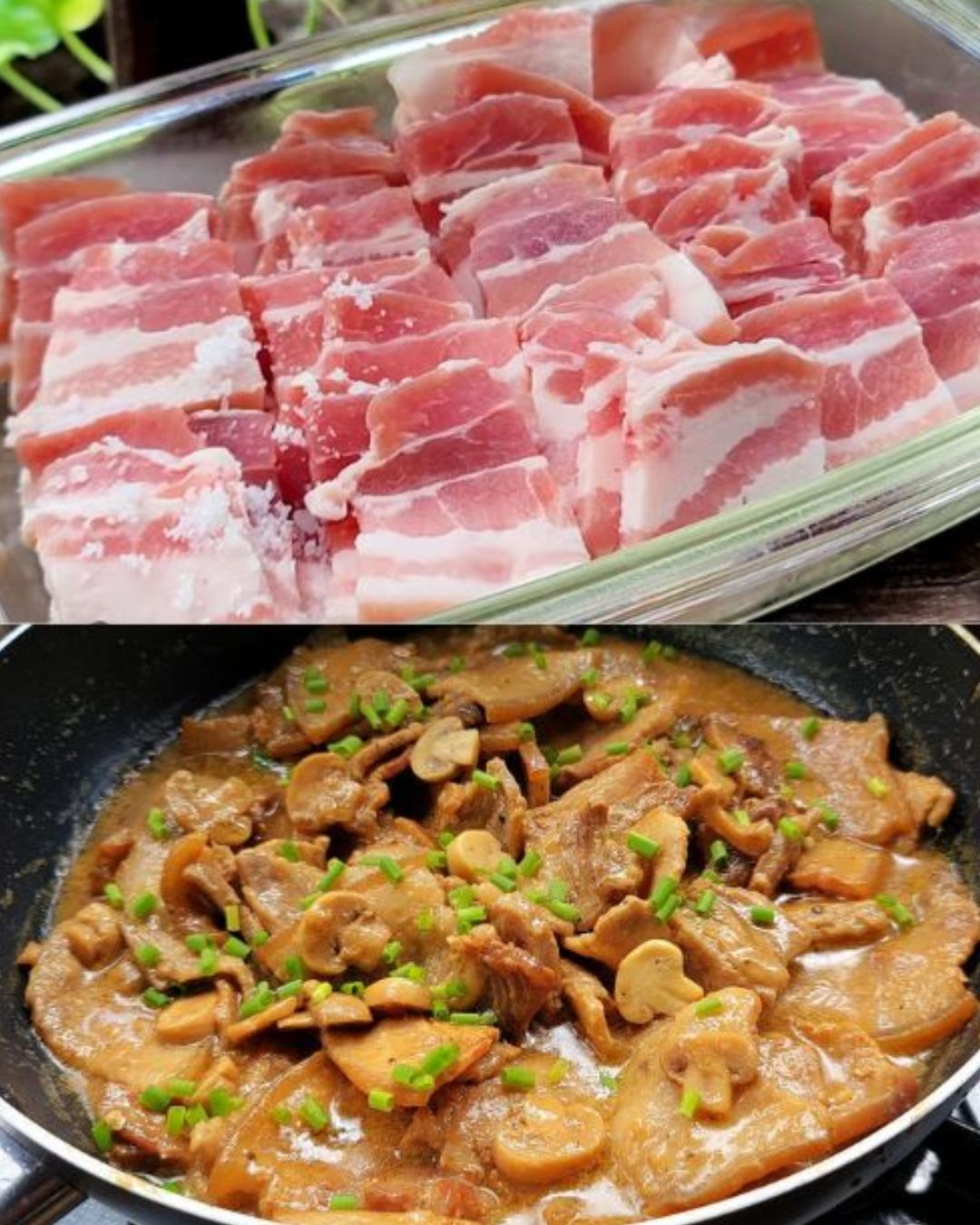 Creamy Pork and Mushroom Recipe