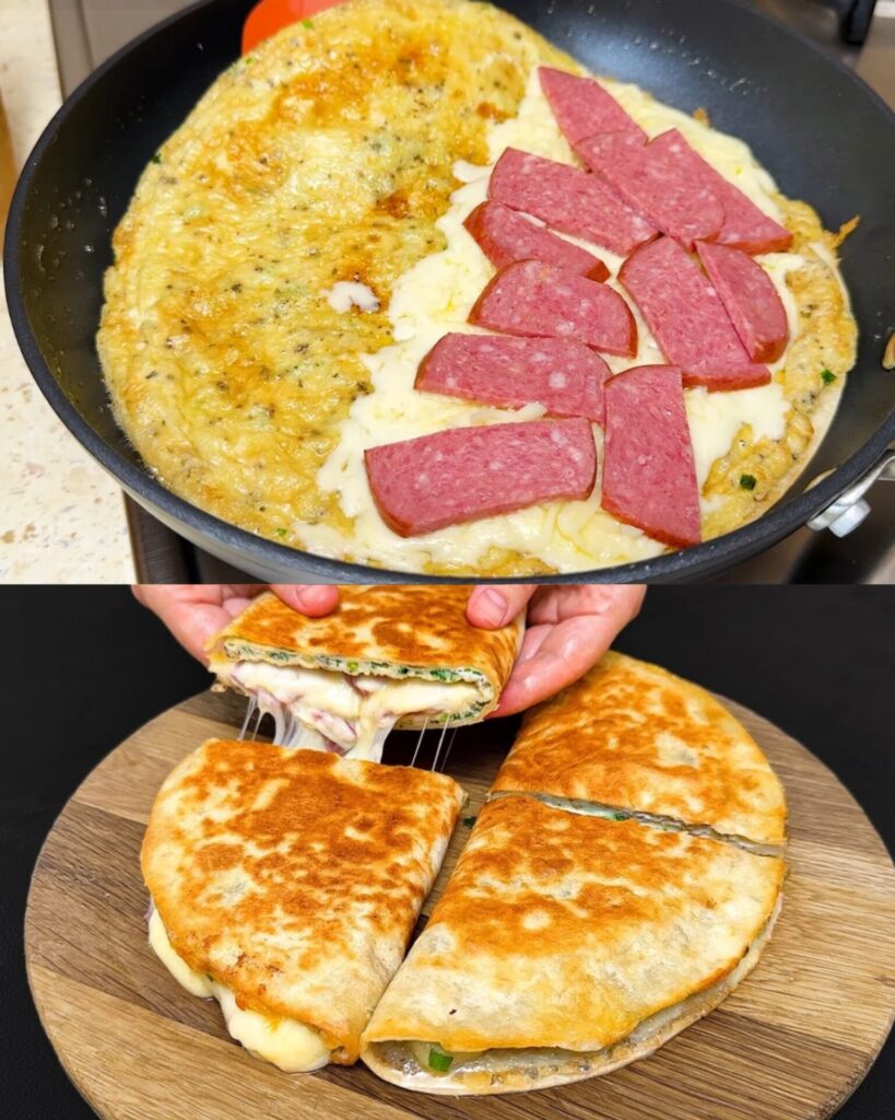 Breakfast Tortilla Egg Wrap