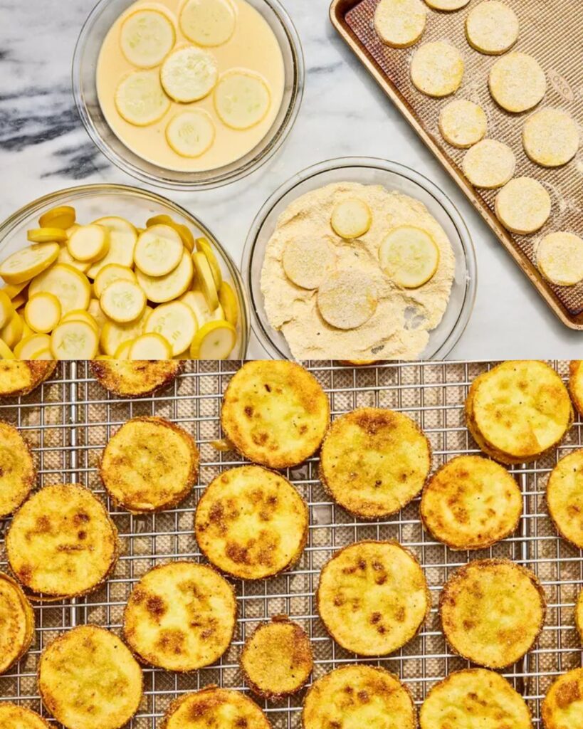 Crispy Fried Yellow Squash
