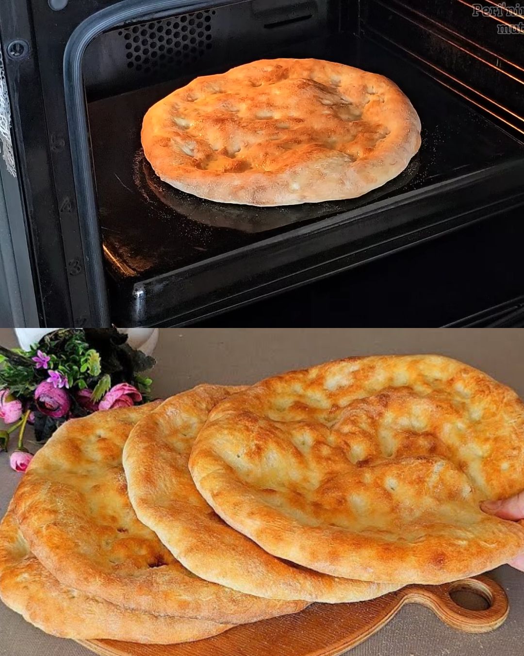 Homemade Soft Flatbread (Pita Bread)
