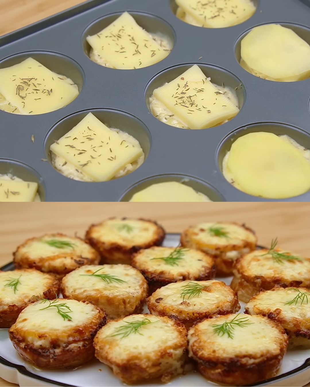 Creamy Garlic Potatoes with Cheese
