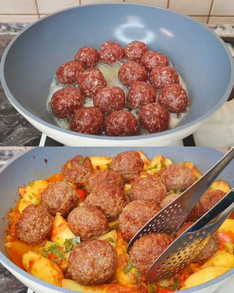 Minced Meat and Vegetable Potato Casserole Recipe