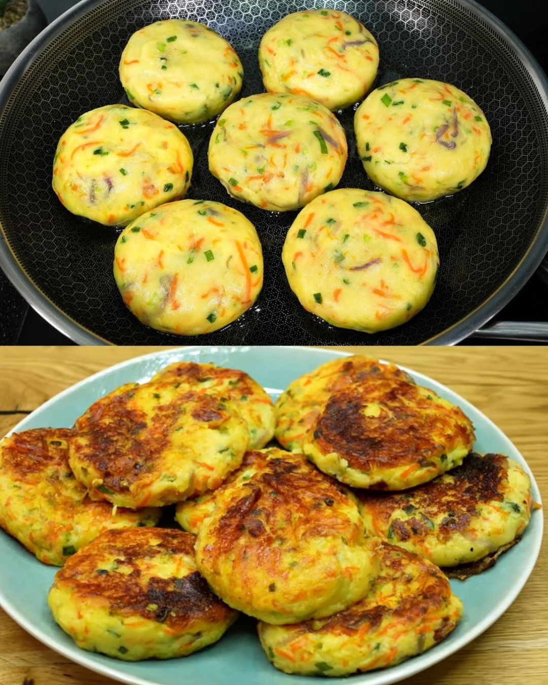 Crispy Vegetable Fritters Recipe