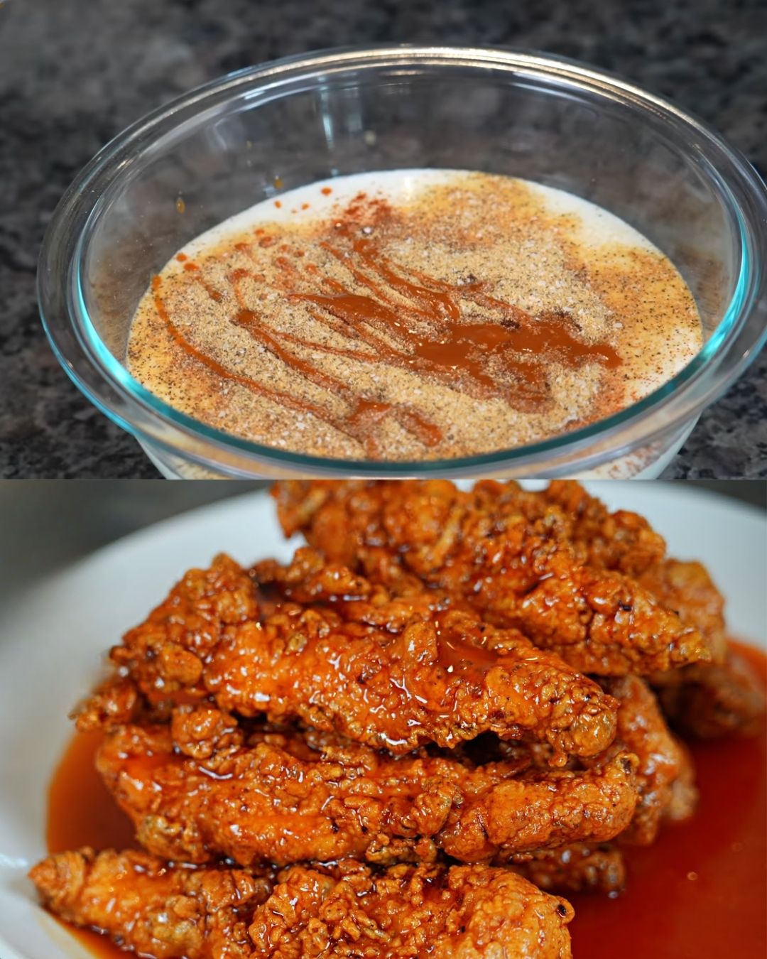 Spicy Chicken Tenders with Honey Chipotle Sauce
