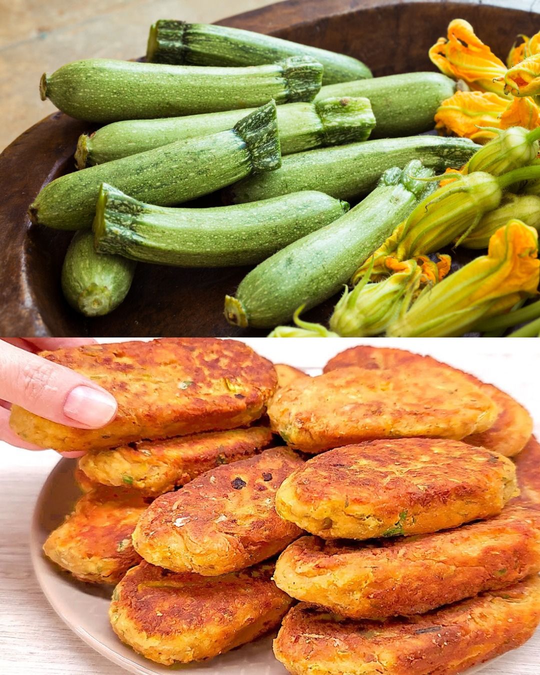 Zucchini, Carrot, and Potato Fritters with Greek Yogurt Sauce