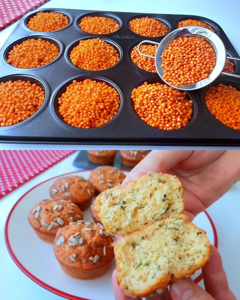 Lentil and Cheese Savory Cake