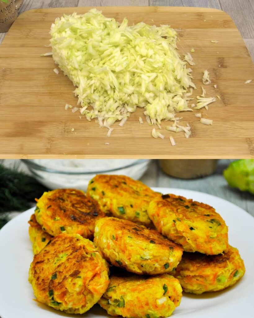 Courgette Chops finished dish