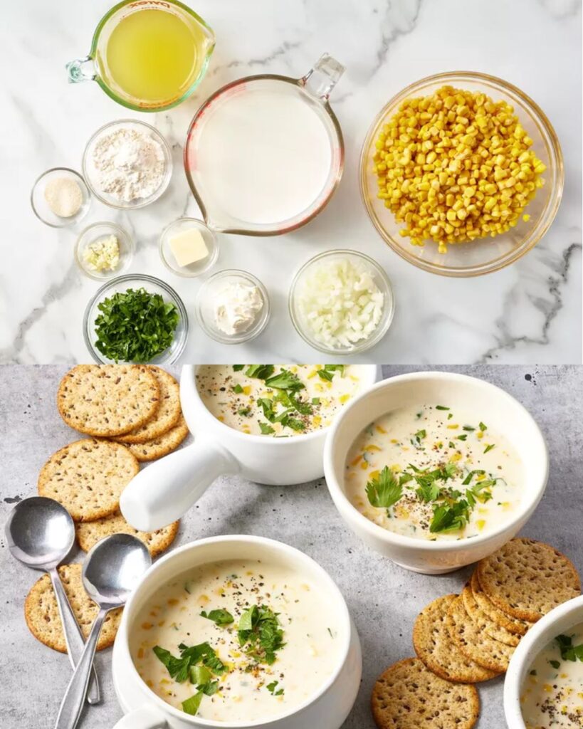 Creamy Corn Soup Recipe