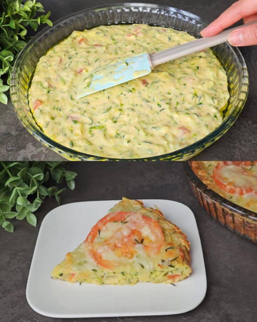 Zucchini Dinner Recipe finished dish