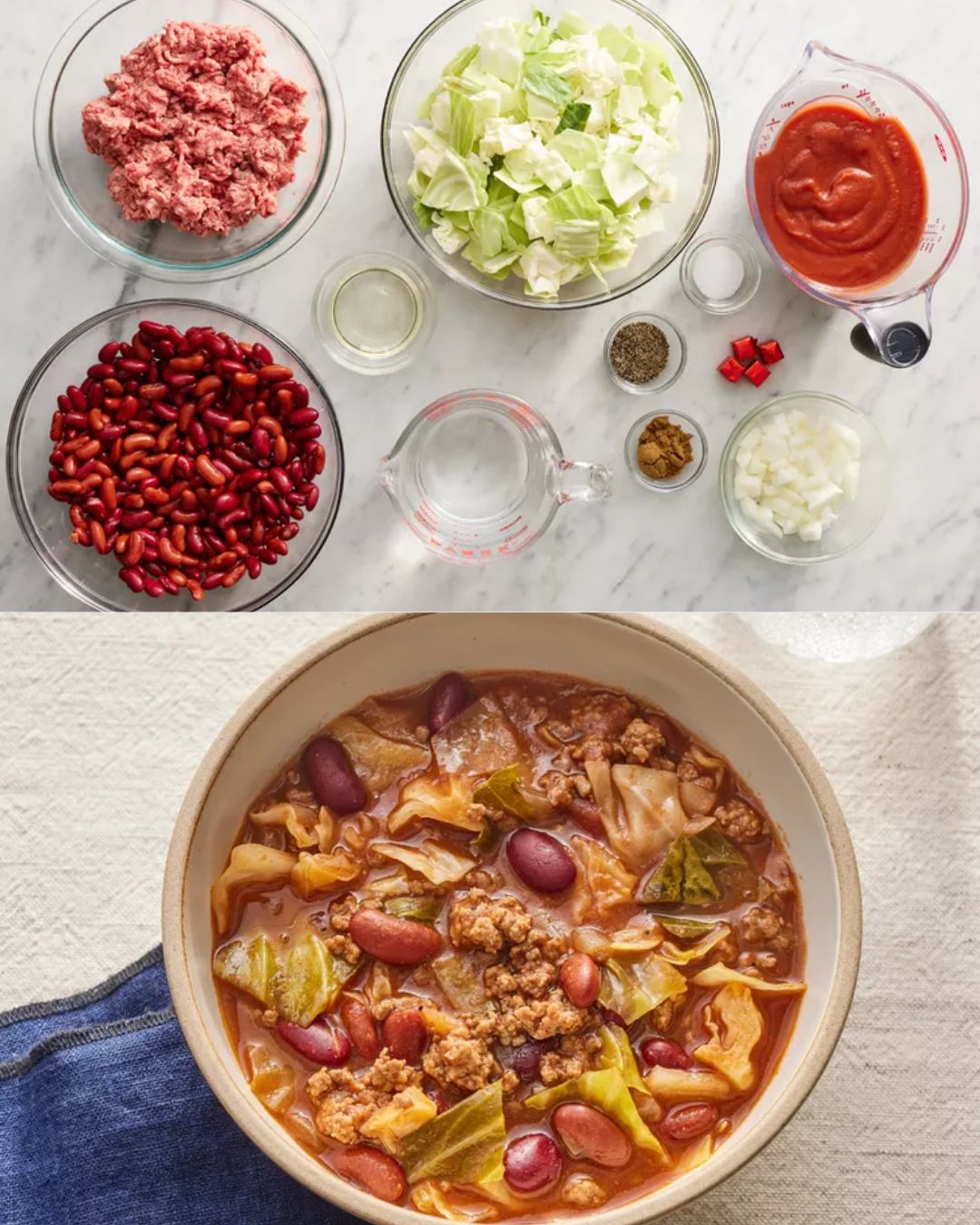 Hearty Cabbage Beef Soup Recipe