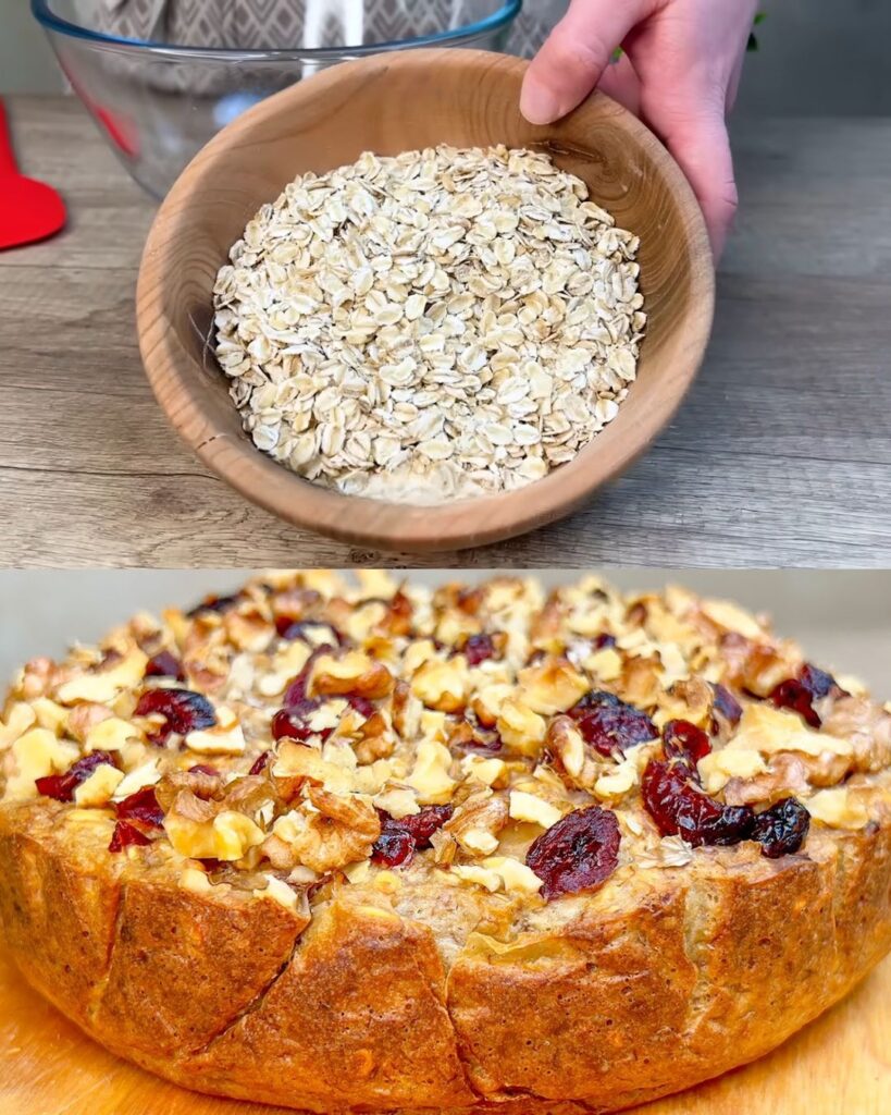 Healthy Oatmeal and Banana Dessert