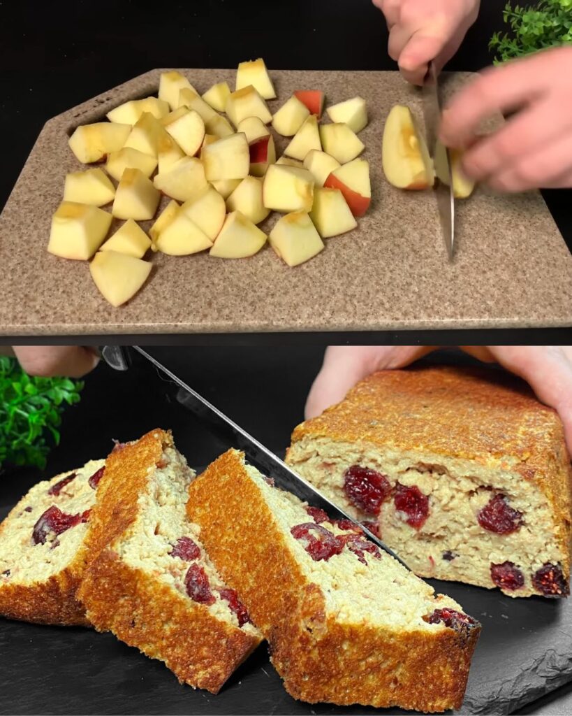Oatmeal and Apple Cake