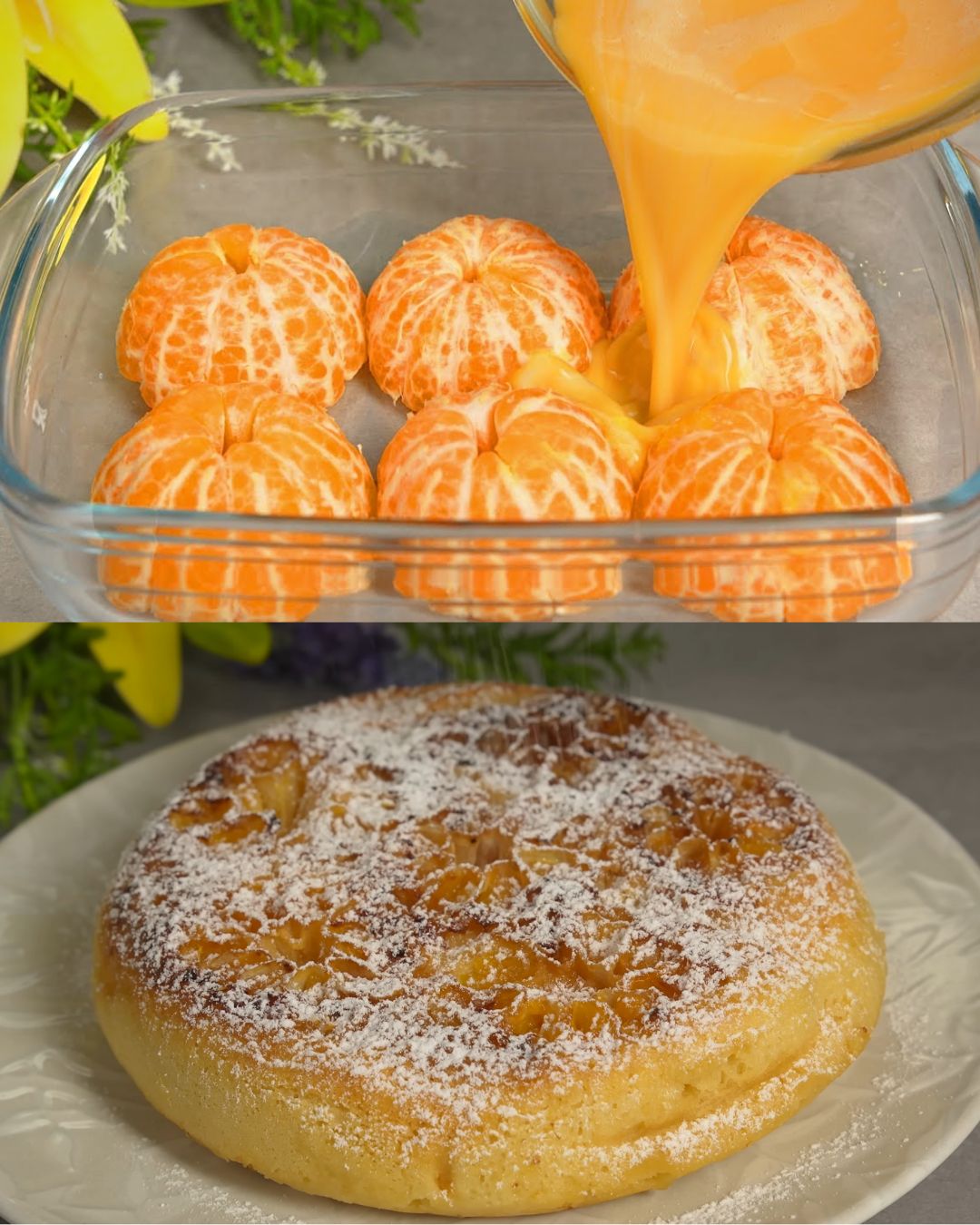 Tangerine Pancake Delight