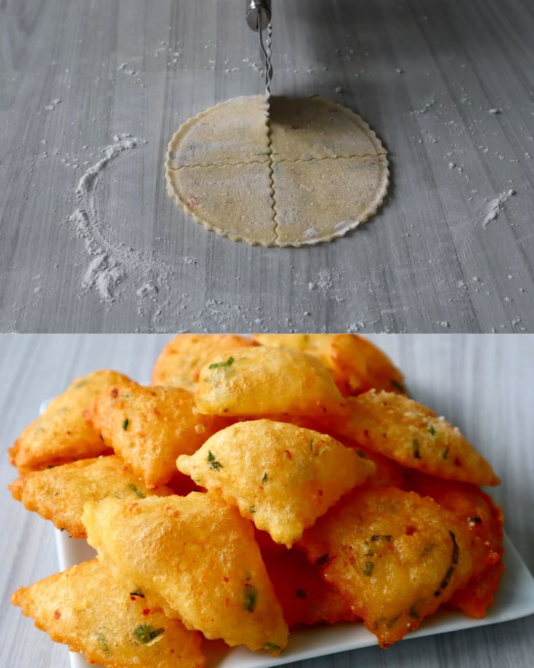 Cheesy Potato Fritters Recipe