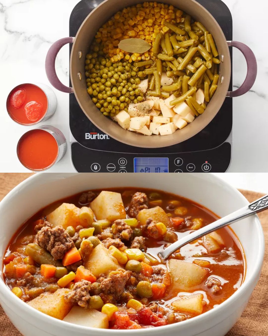 Ground Beef Vegetable Soup