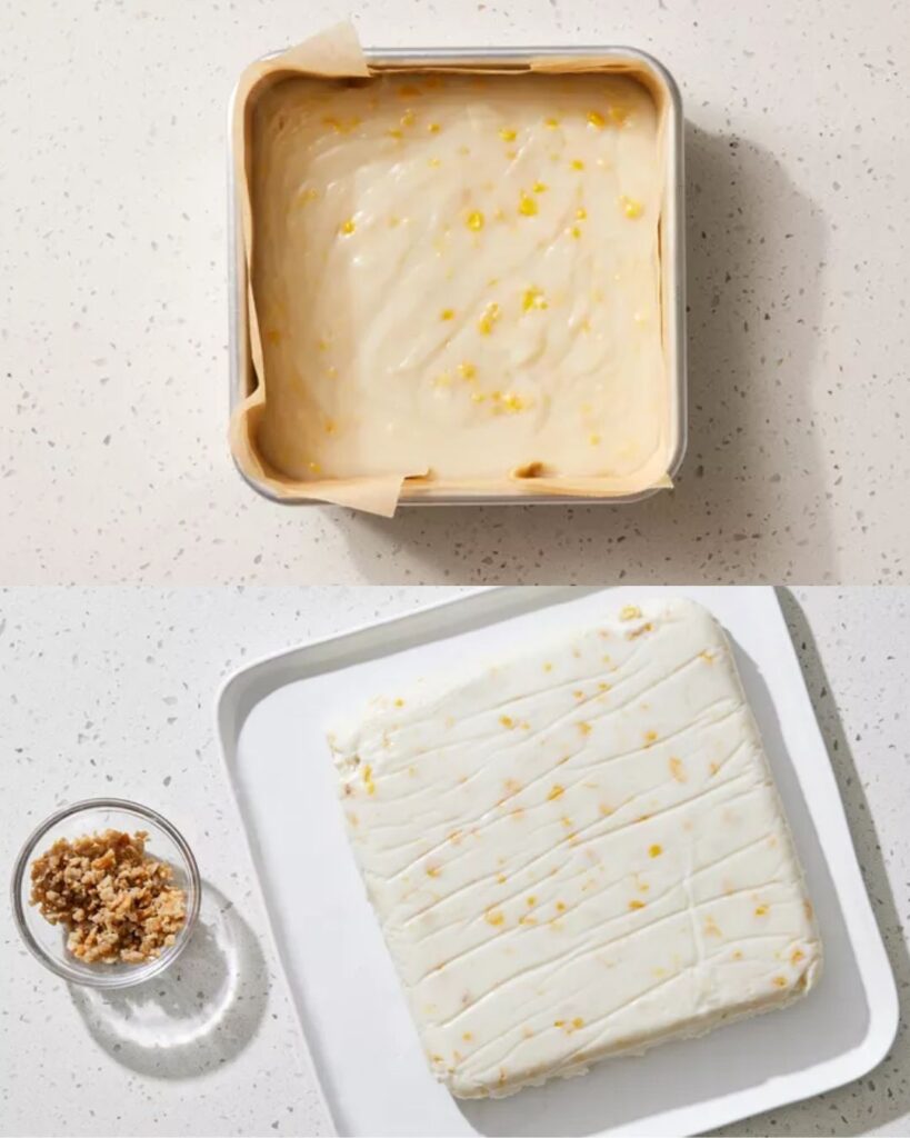 Coconut Pudding with Latik Topping