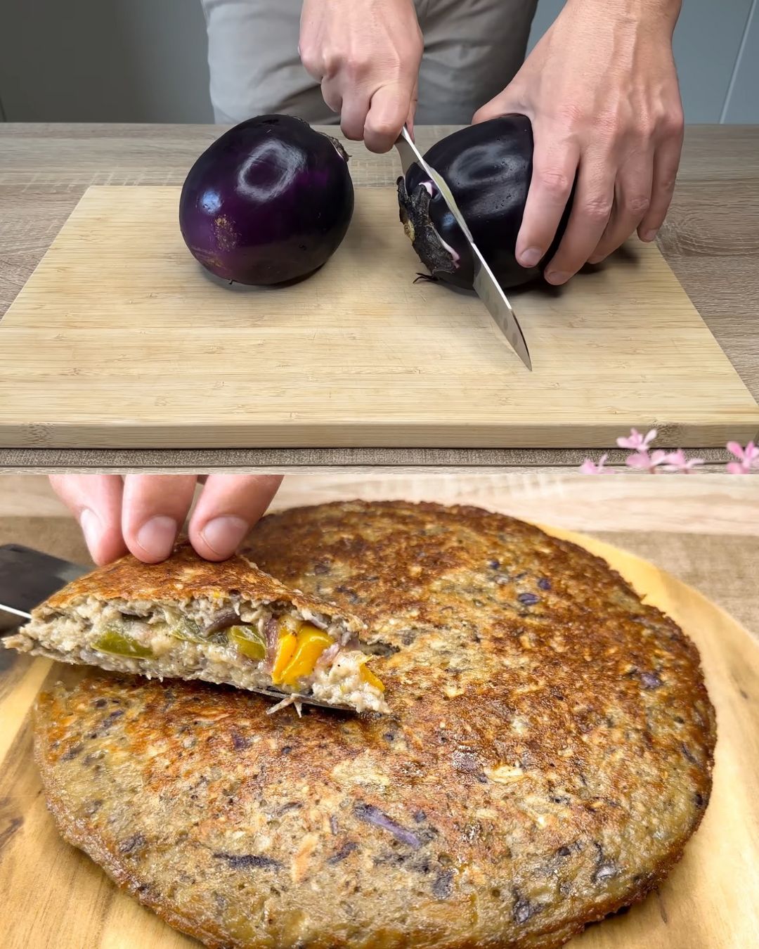 Grated Eggplant Fritters