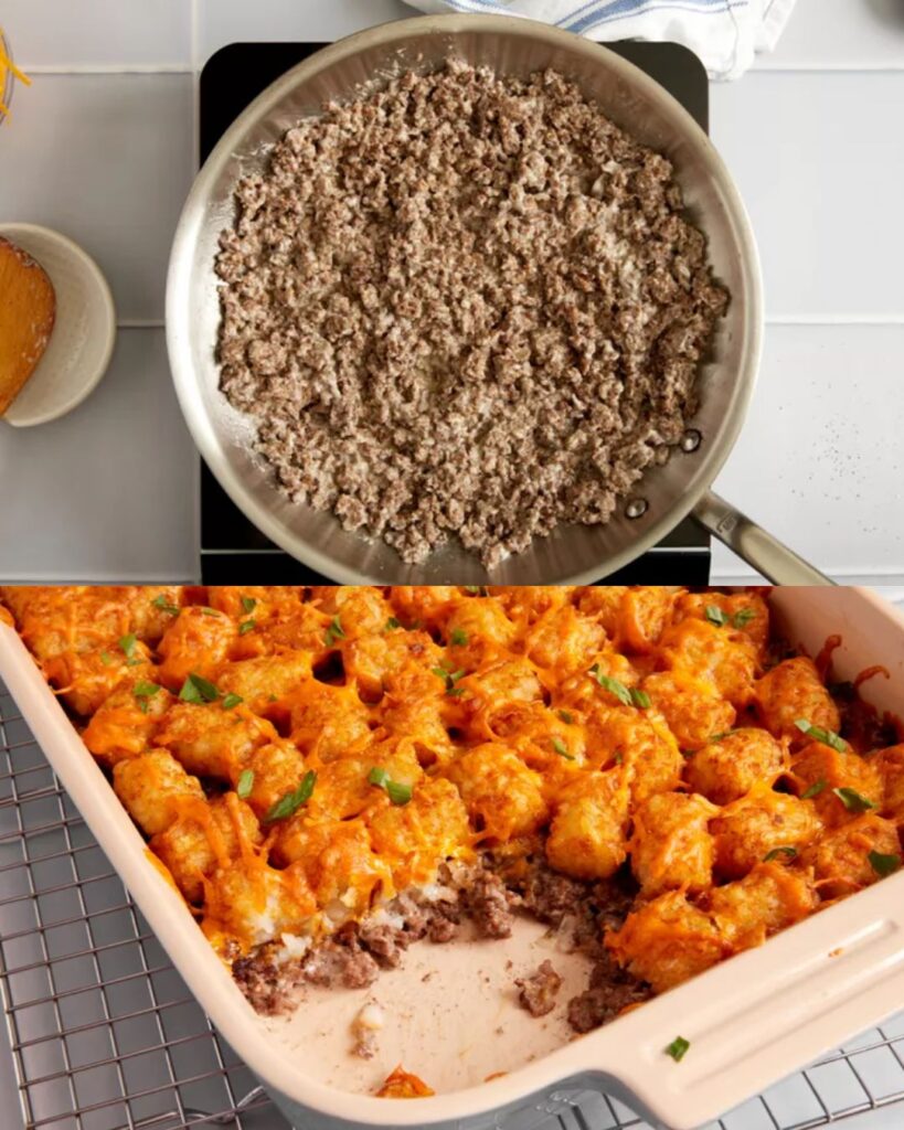 Cheesy Tater Tot Casserole Recipe