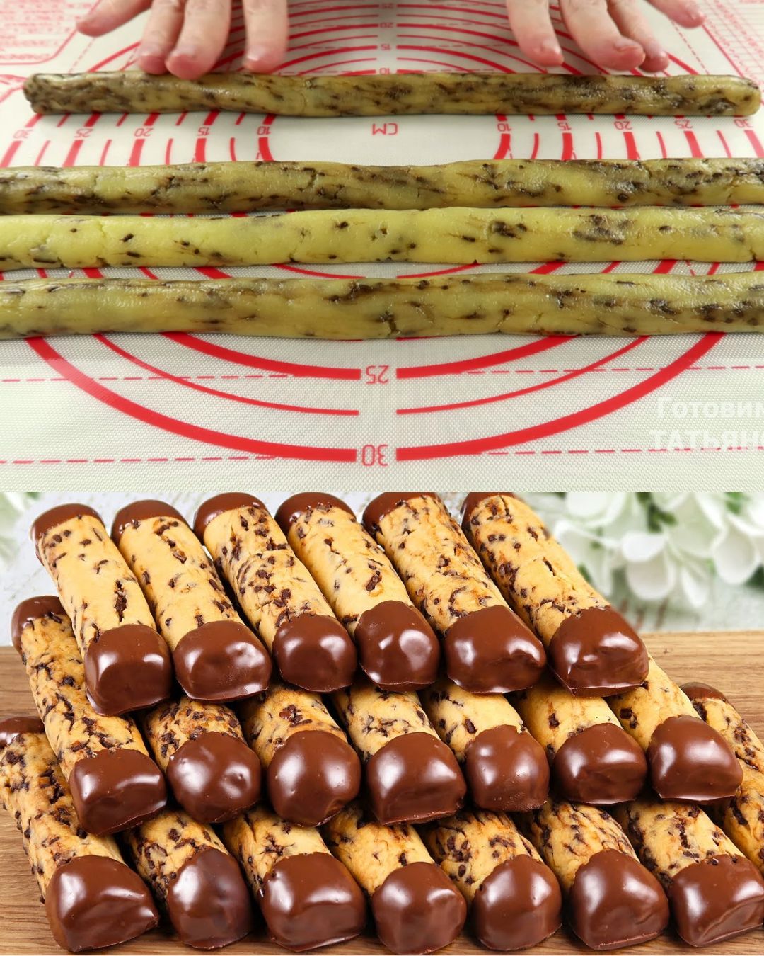 Chocolate Chip Dip Cookies Recipe