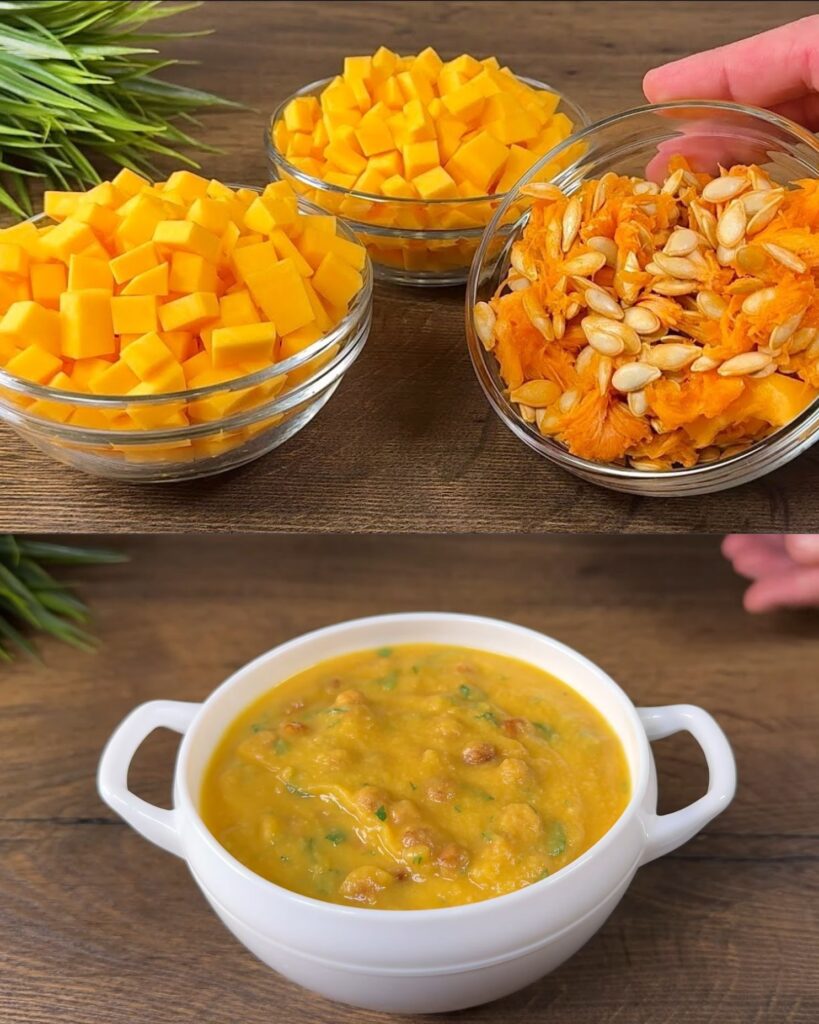 Hearty Pumpkin and Vegetable Bake with Chickpeas and Cheese
