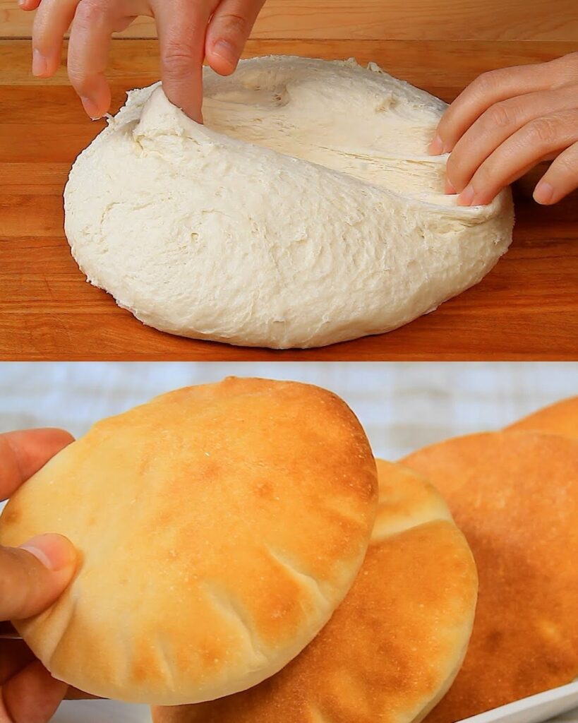 Quick Homemade Bread finished dish